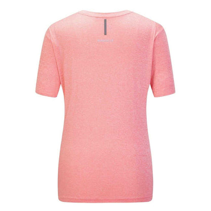 Pink - Back - Pinnacle Womens-Ladies Ultra Light Seamless T-Shirt