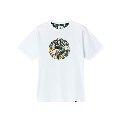 White - Front - Pretty Green Mens Convergence Graphic Print Regular T-Shirt