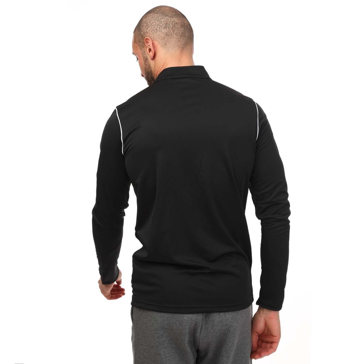 Black - Back - Nike Mens Park 20 Dri-FIT Track Top