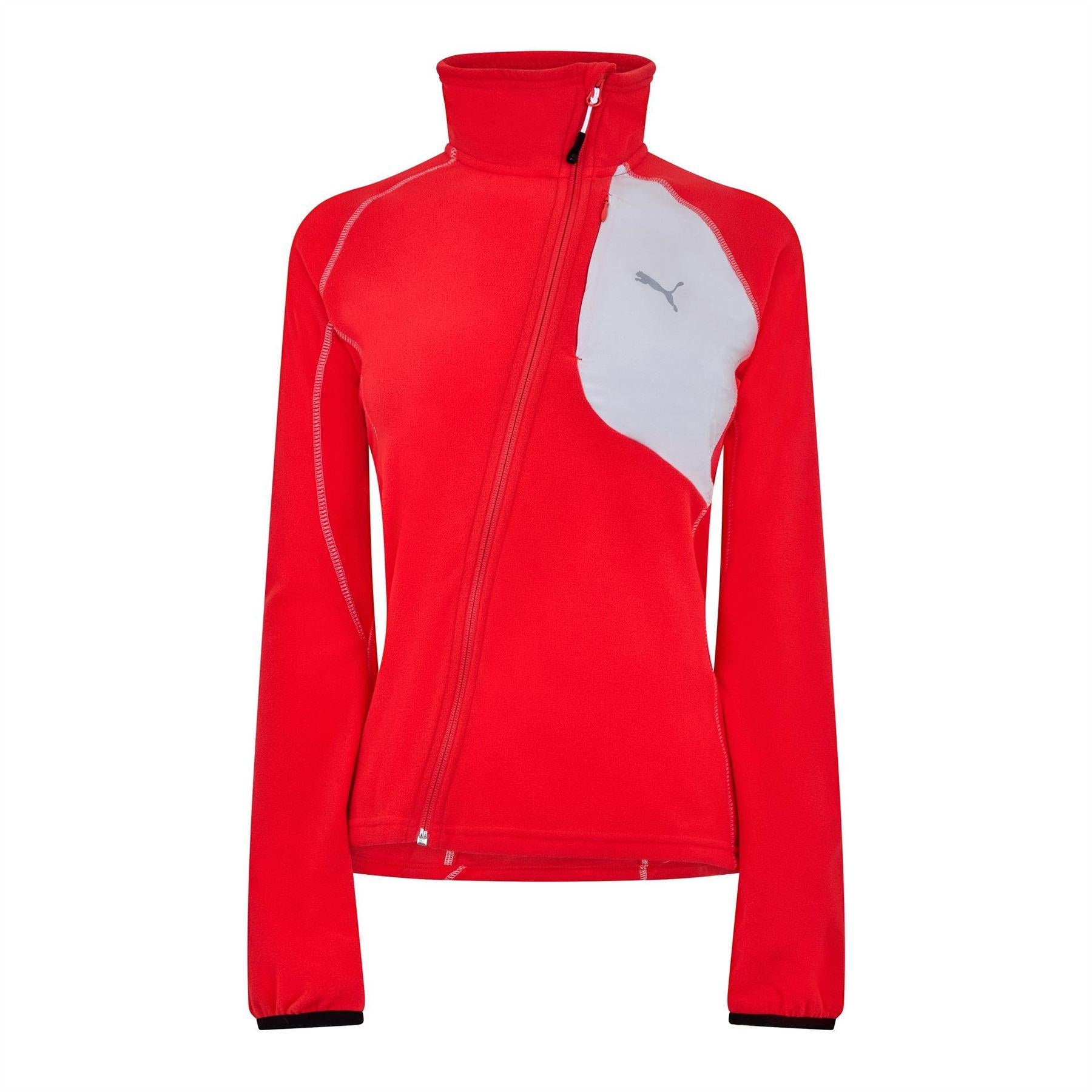 Red - Front - Puma Womens-Ladies Outdoor Fleece