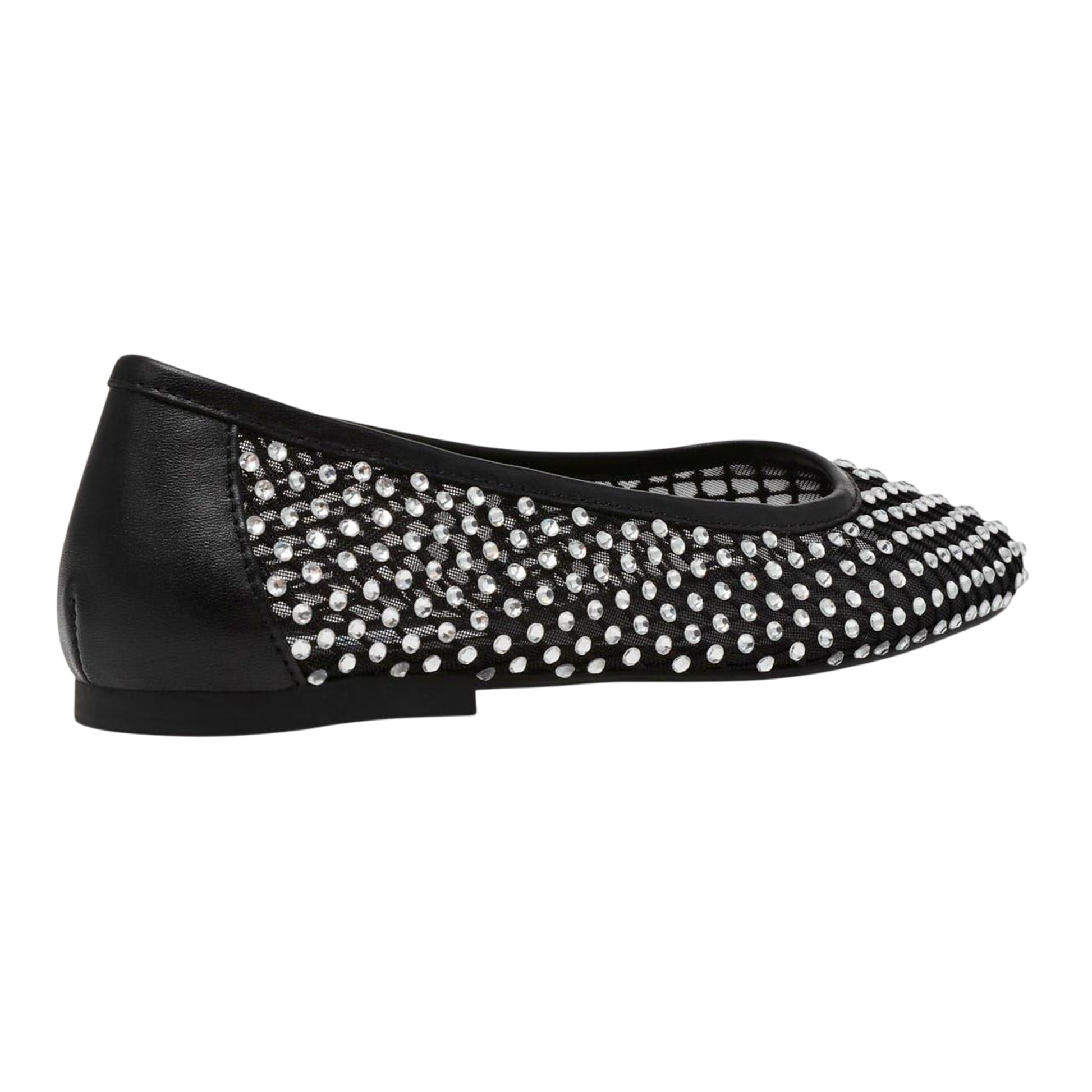 Black - Back - Steve Madden Womens-Ladies Auden Embellished Ballet Flats