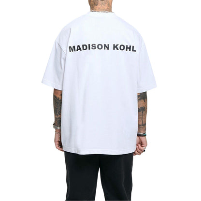 White - Back - Madison Kohl Mens Core T-Shirt