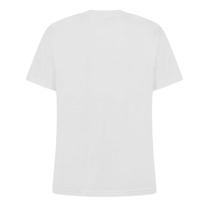 White - Back - Replay Mens Hawaiian Regular T-Shirt