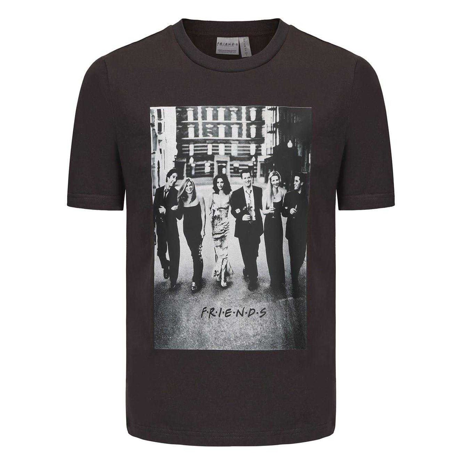 Pop - Front - Friends Womens-Ladies Group Photo Oversized T-Shirt