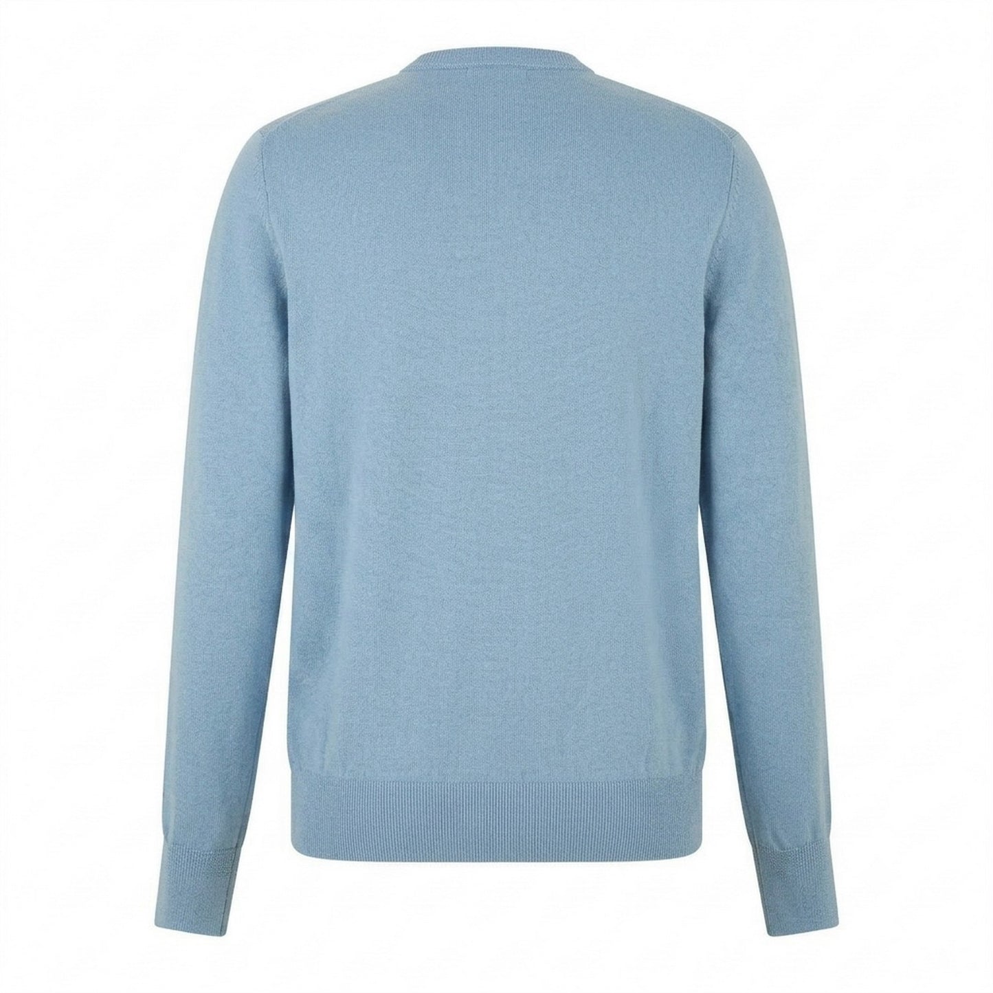 Pastel Blue - Back - Boss Mens Kanovano Crew Neck Jumper