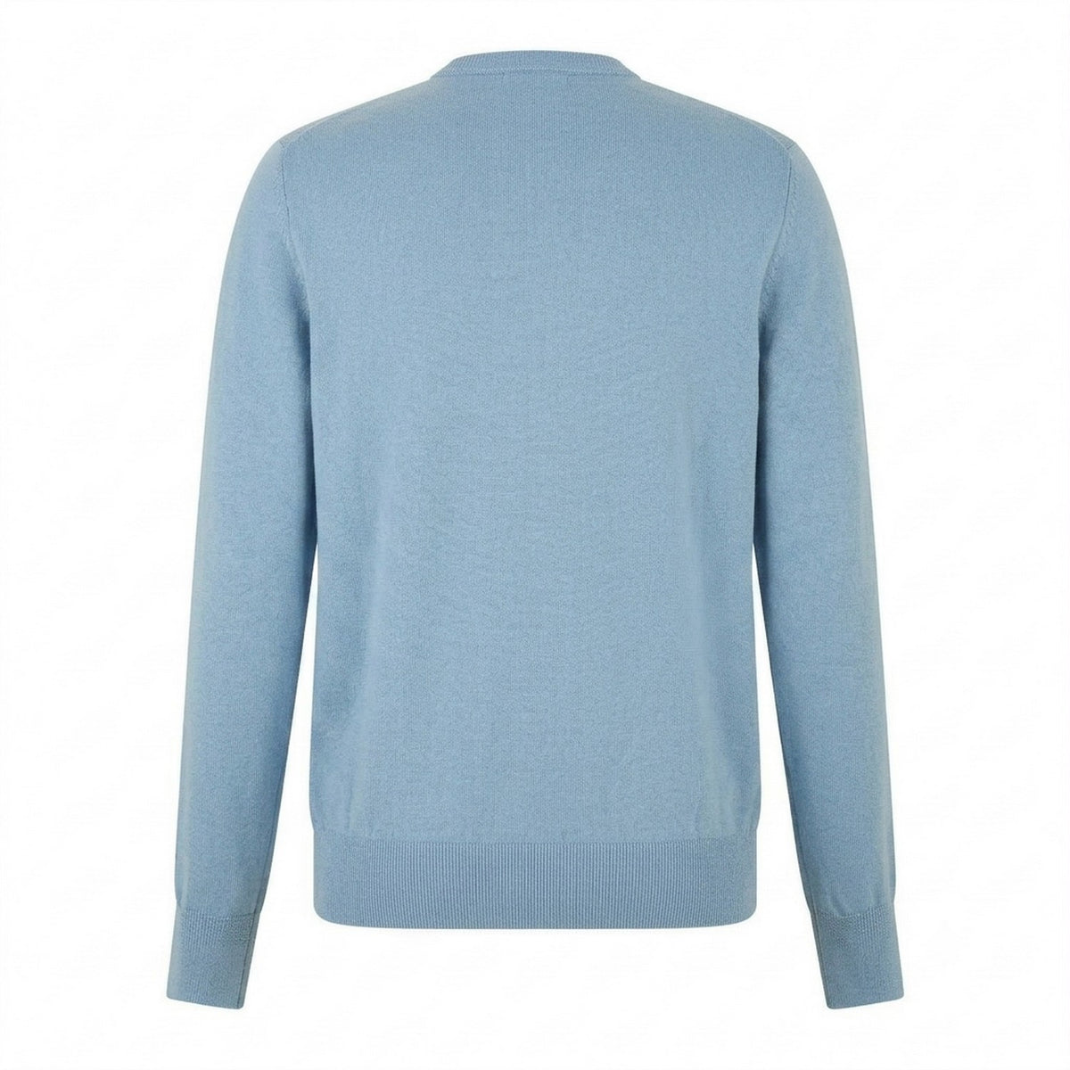 Pastel Blue - Back - Boss Mens Kanovano Crew Neck Jumper