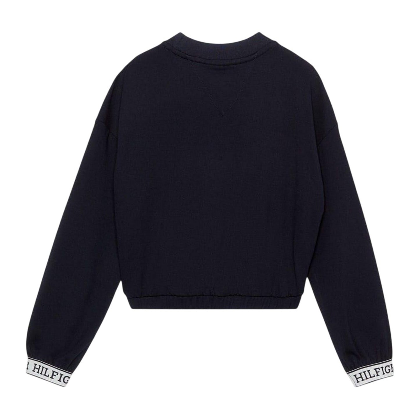 Desert Sky - Back - Tommy Hilfiger Childrens-Kids Tape Crew Neck Jumper