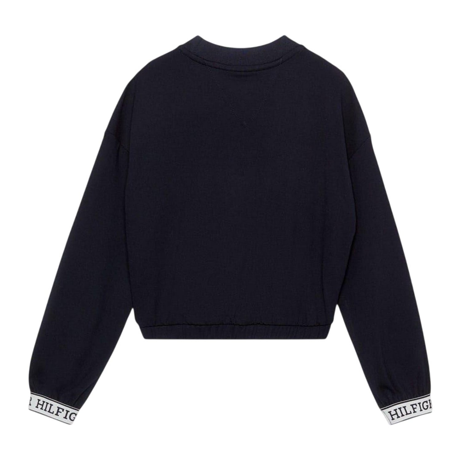 Desert Sky - Back - Tommy Hilfiger Childrens-Kids Tape Crew Neck Jumper