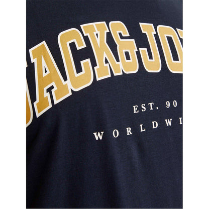 Navy Blazer - Pack Shot - Jack And Jones Mens Varsity Cotton Plus T-Shirt