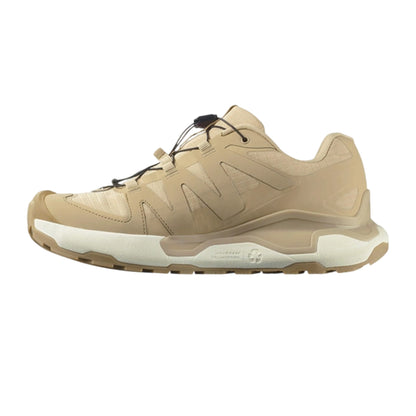 Safari-Kelp Green - Side - Salomon Mens Roam GORE-TEX Shoes