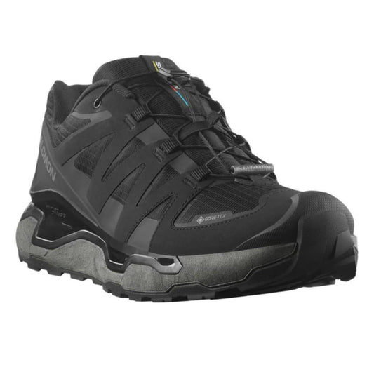 Black-White Castlerock - Front - Salomon Mens Roam GORE-TEX Shoes
