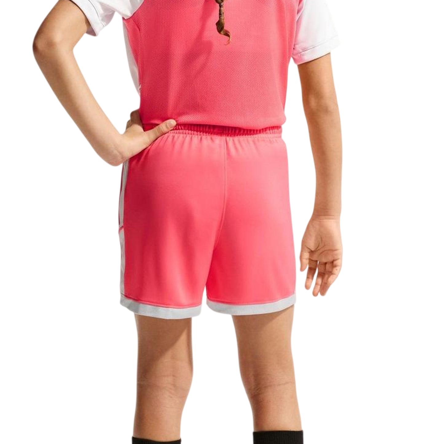 Coral - Back - Nike Childrens-Kids Alexiap Football Shorts