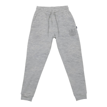 Grey - Front - Aquascutum Mens Cotton Tapered Leg Slim Joggers