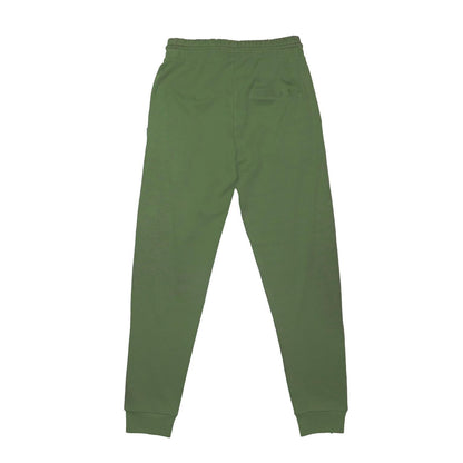 Military Green - Back - Aquascutum Mens Cotton Tapered Leg Slim Joggers