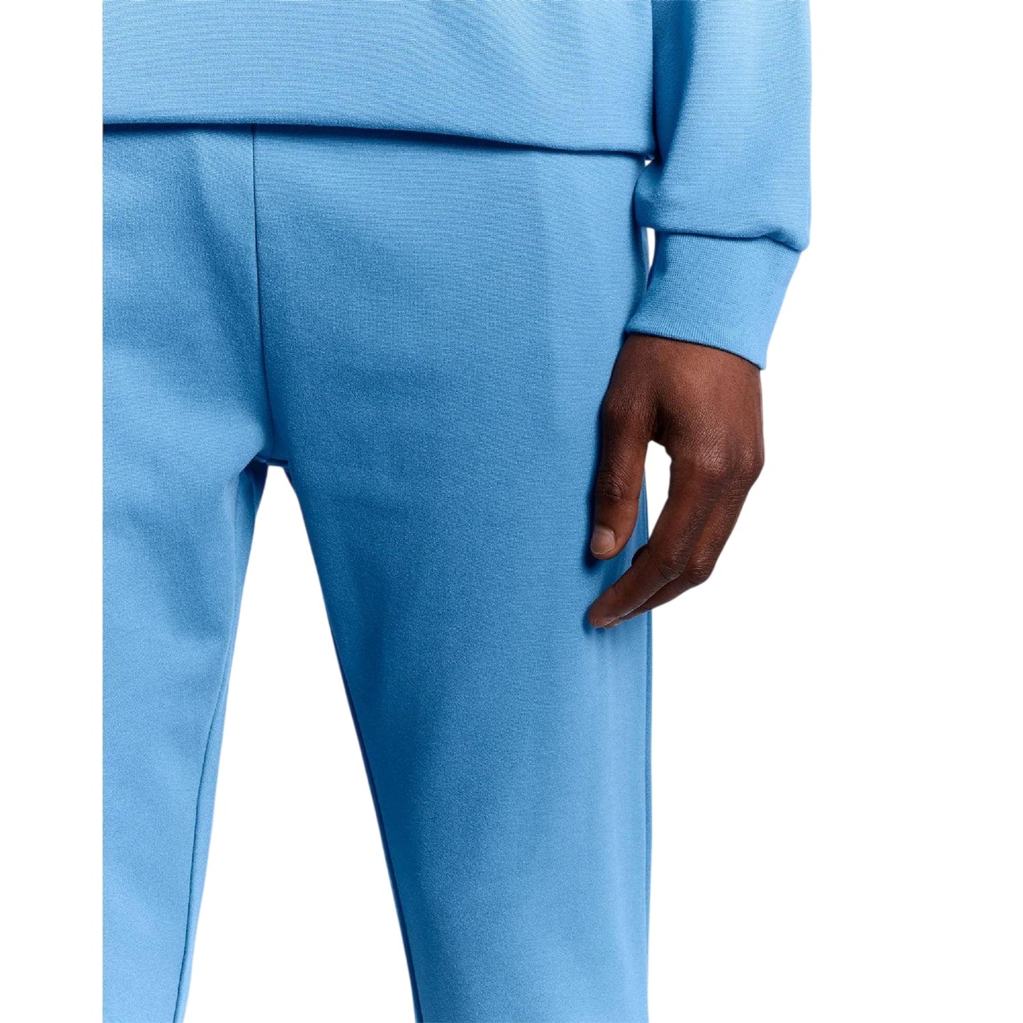 Blue - Side - Lyle & Scott Mens Lightweight Joggers