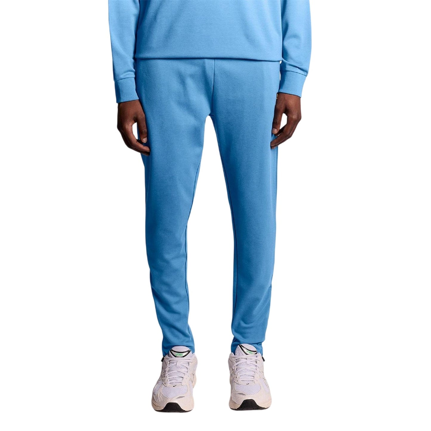 Blue - Front - Lyle & Scott Mens Lightweight Joggers