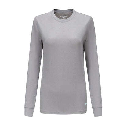 Grey - Front - Campri Womens-Ladies Thermal Top