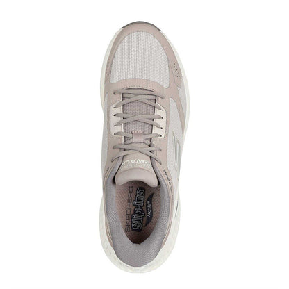 Taupe - Lifestyle - Skechers Mens Go Walk Max Arch Fit Walking Shoes
