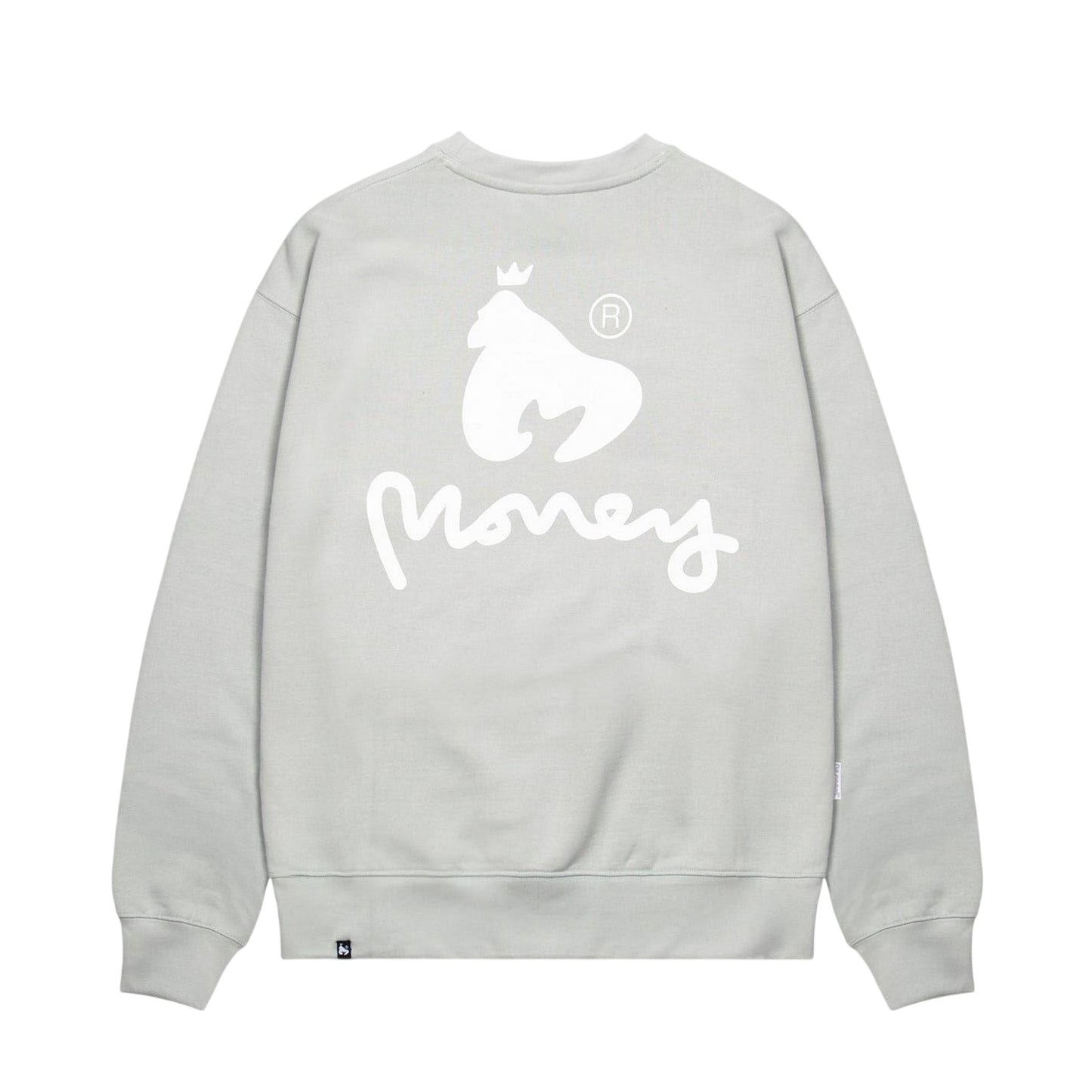 Baby Blue - Back - Money Unisex Adult Combo Ape Cotton Crew Neck Regular Sweatshirt