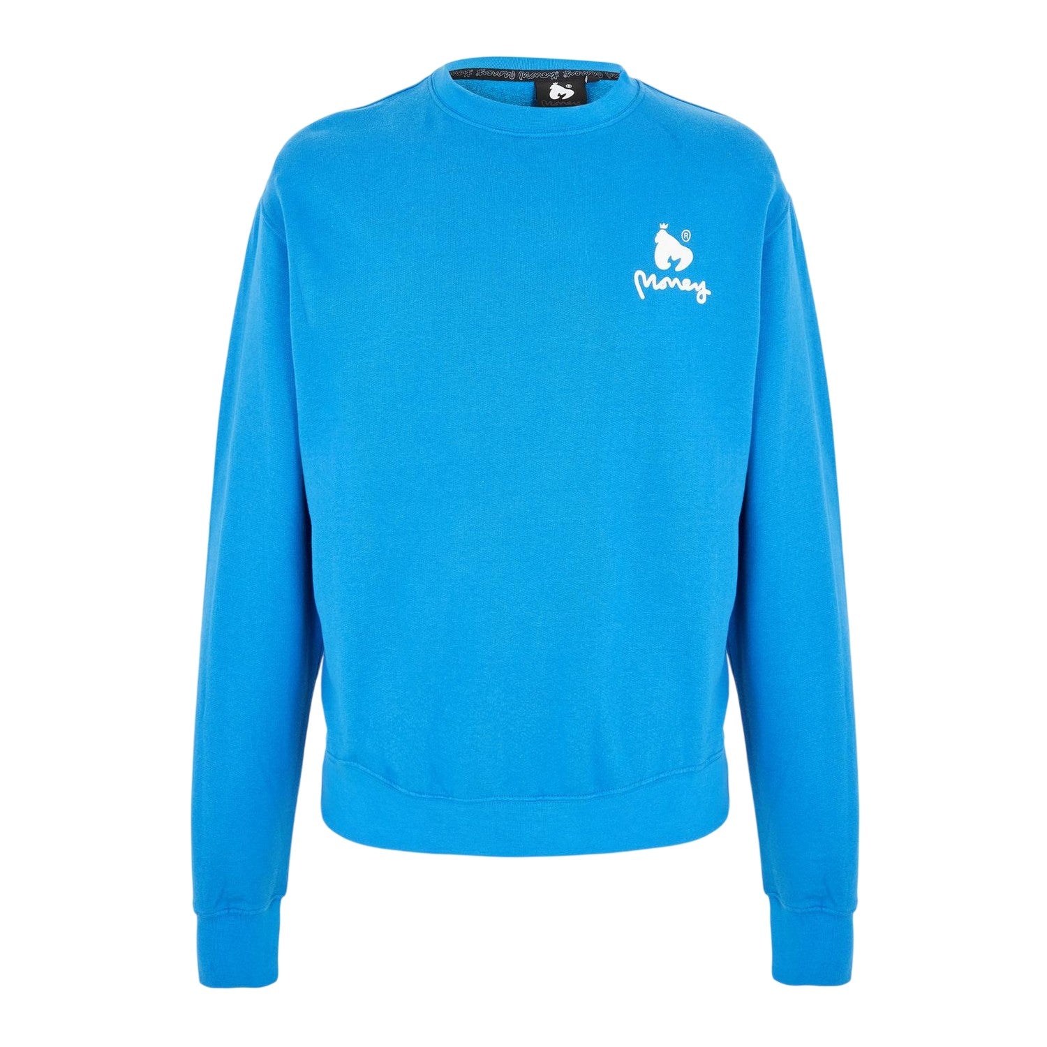 Blue - Front - Money Unisex Adult Combo Ape Cotton Crew Neck Regular Sweatshirt