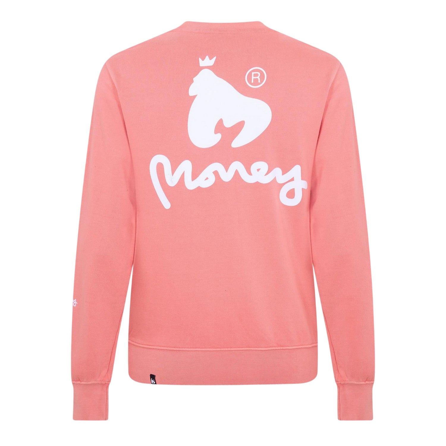 Coral - Back - Money Unisex Adult Combo Ape Cotton Crew Neck Regular Sweatshirt