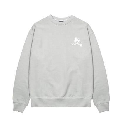 Baby Blue - Front - Money Unisex Adult Combo Ape Cotton Crew Neck Regular Sweatshirt