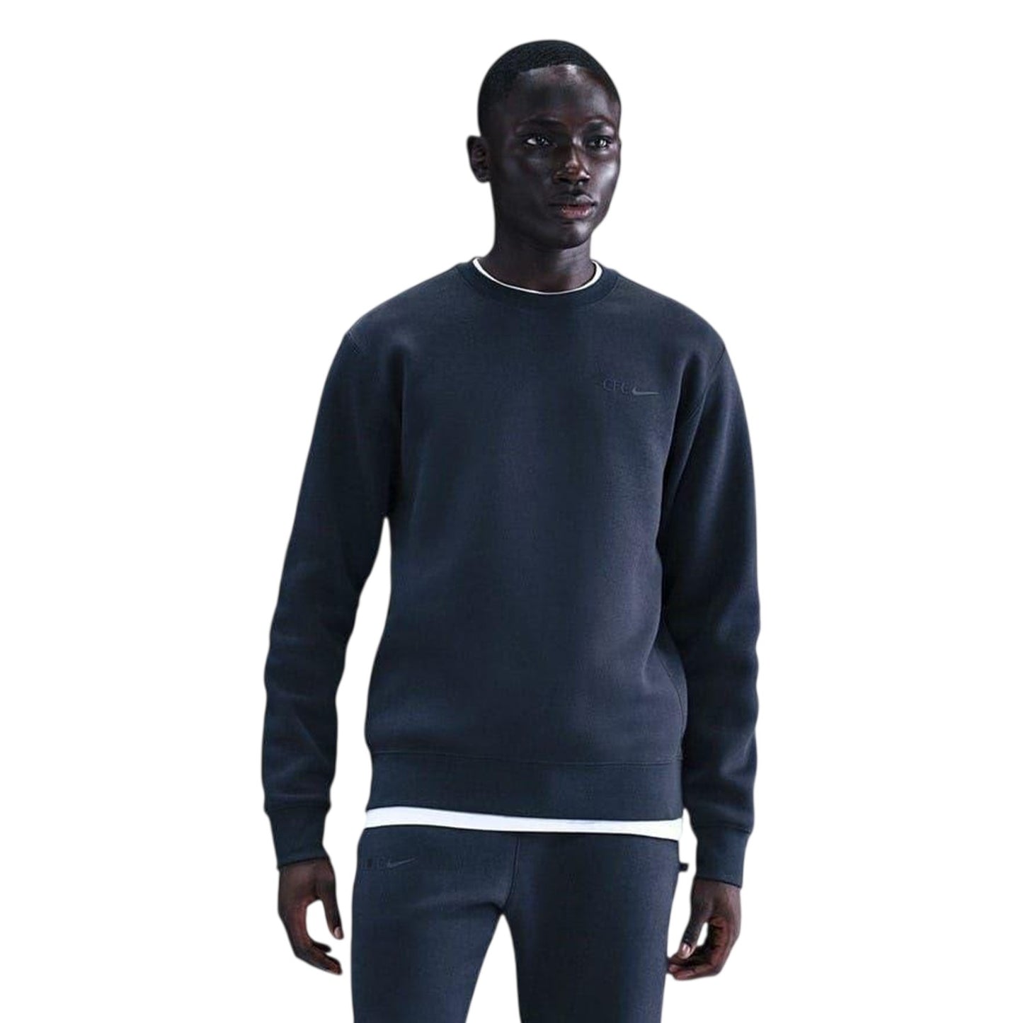 Blue - Front - Nike Mens Club Chelsea FC Jumper