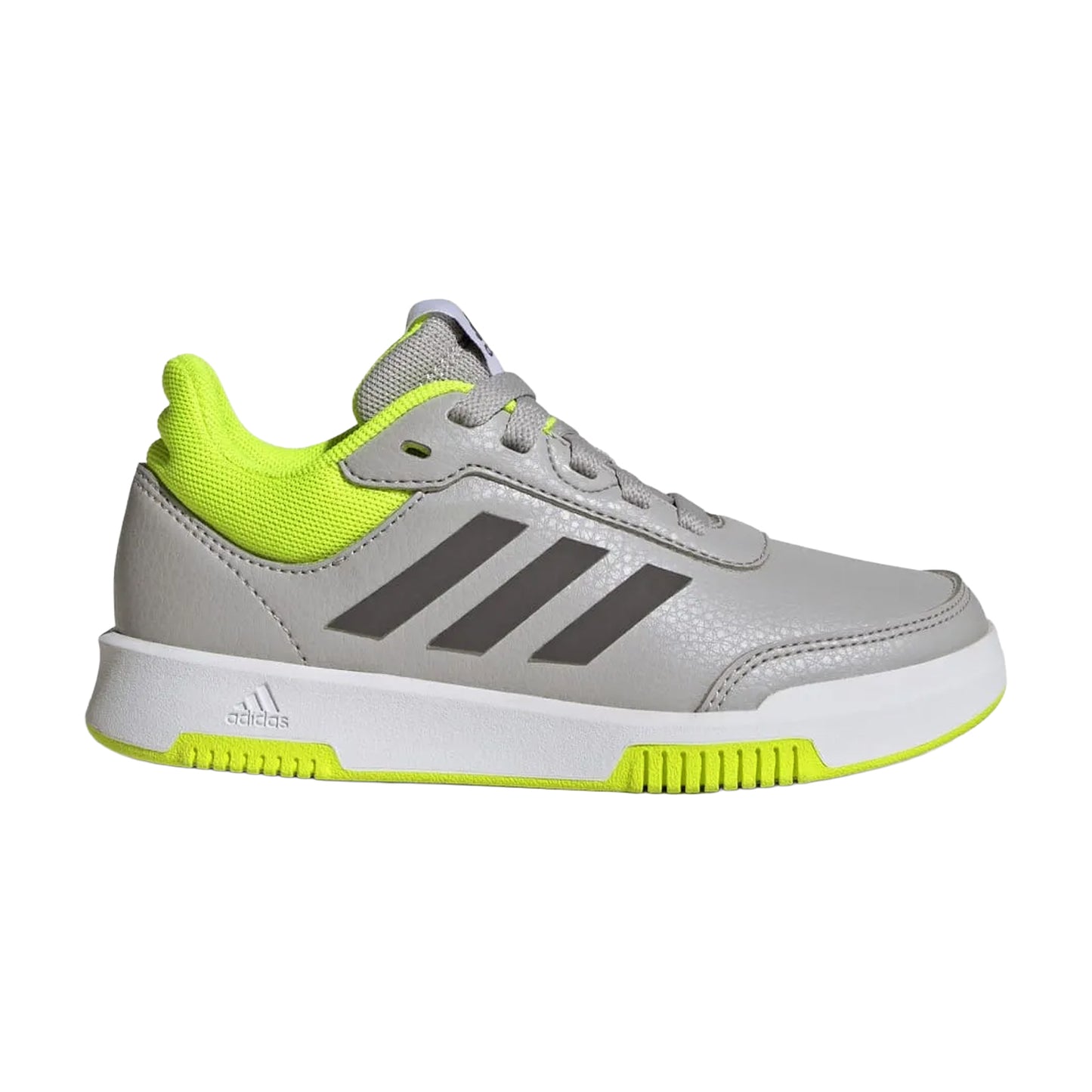 Grey - Lifestyle - Adidas Childrens-Kids Tensaur Sport 2.0 Synthetic Leather Trainers