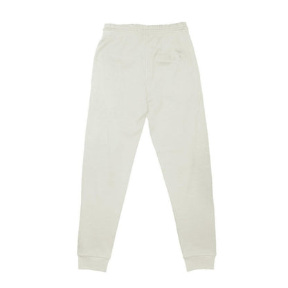 Beige - Back - Aquascutum Mens Logo Tapered Leg Slim Joggers
