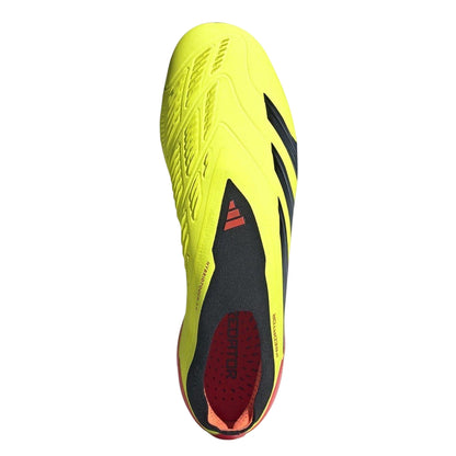 Yellow-Black - Pack Shot - Adidas Unisex Adult Predator Elite Soft Ground Football Boots