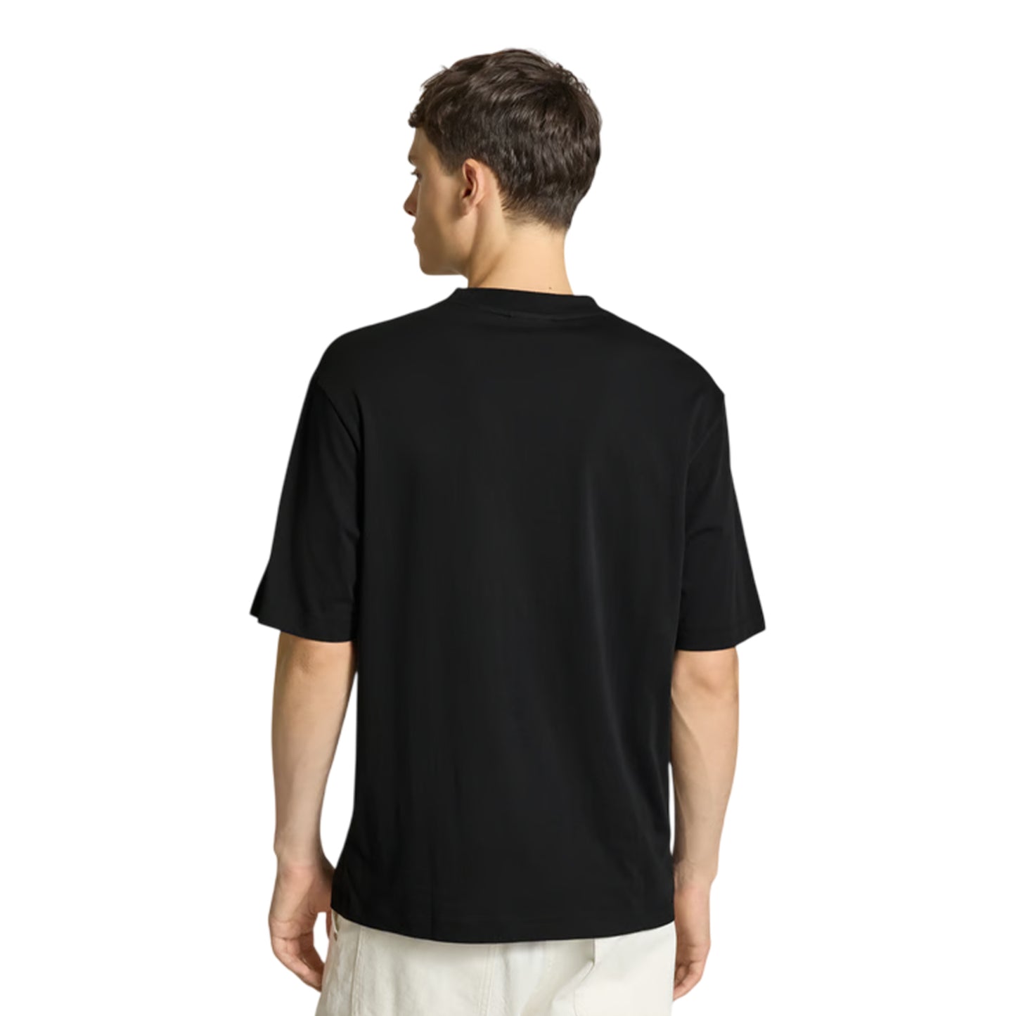 Black - Back - Hugo Mens Nugix Sun Regular Short-Sleeved T-Shirt
