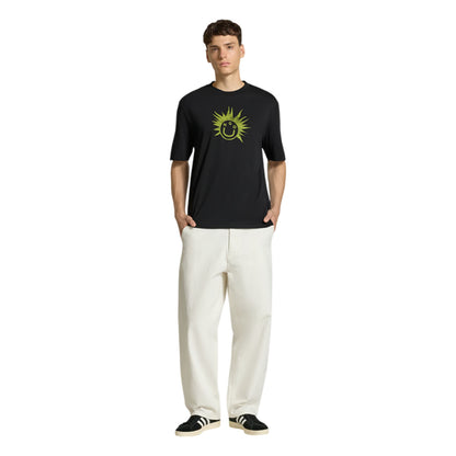 Black - Lifestyle - Hugo Mens Nugix Sun Regular Short-Sleeved T-Shirt