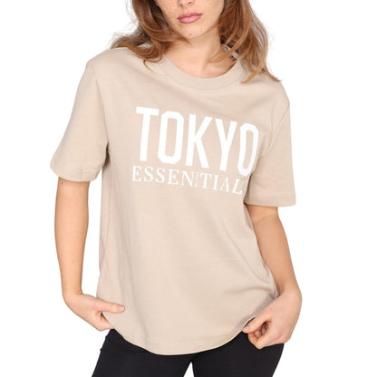 Summer Sand - Side - Blank Essentials Womens-Ladies Tokyo T-Shirt