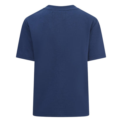 Navy - Back - Blank Essentials Womens-Ladies Tokyo T-Shirt
