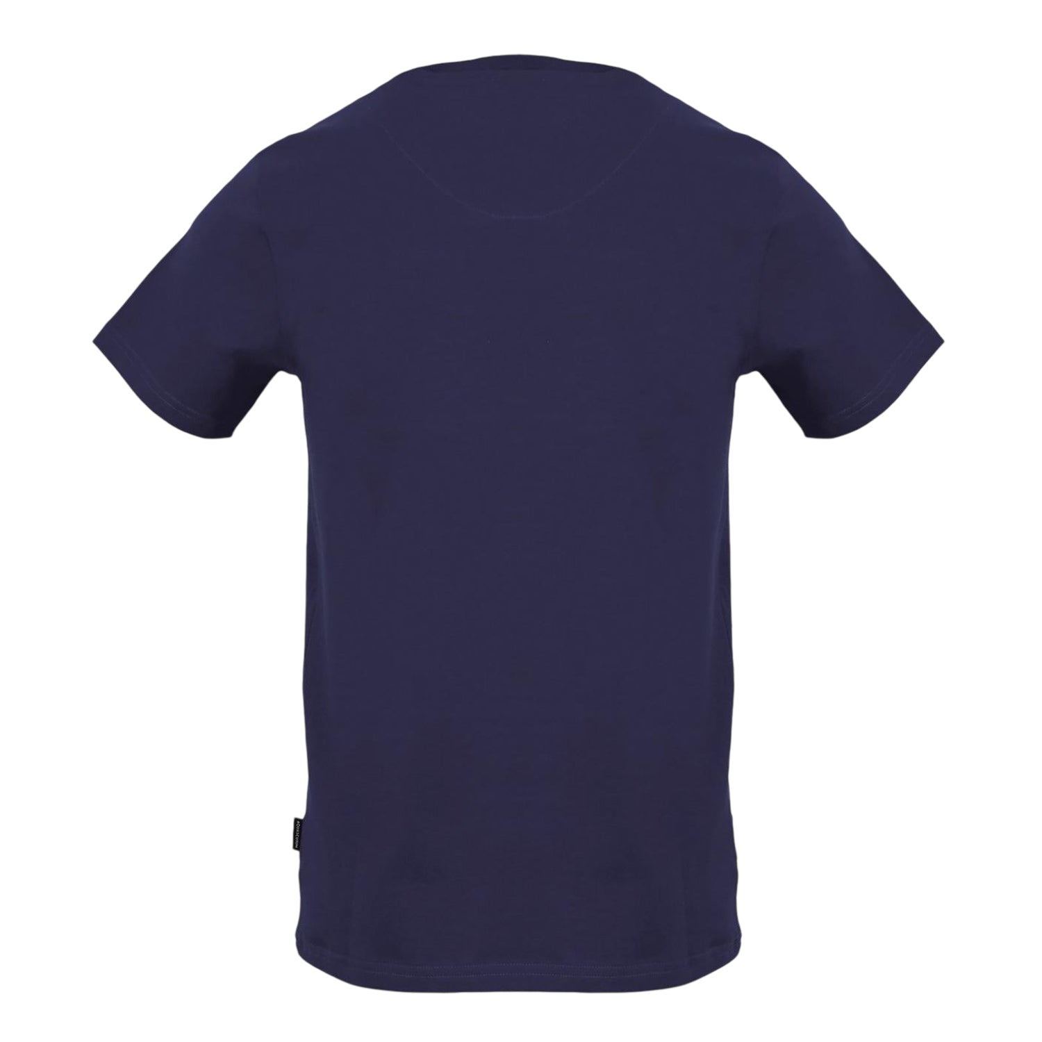 Navy - Back - Aquascutum Mens London Regular T-Shirt