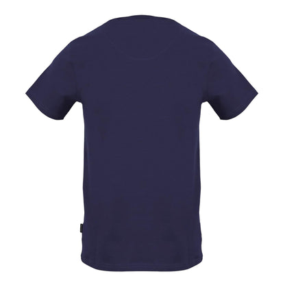 Navy - Back - Aquascutum Mens London Regular T-Shirt