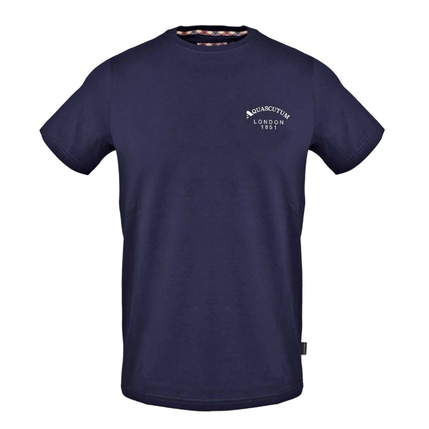Navy - Front - Aquascutum Mens London Regular T-Shirt