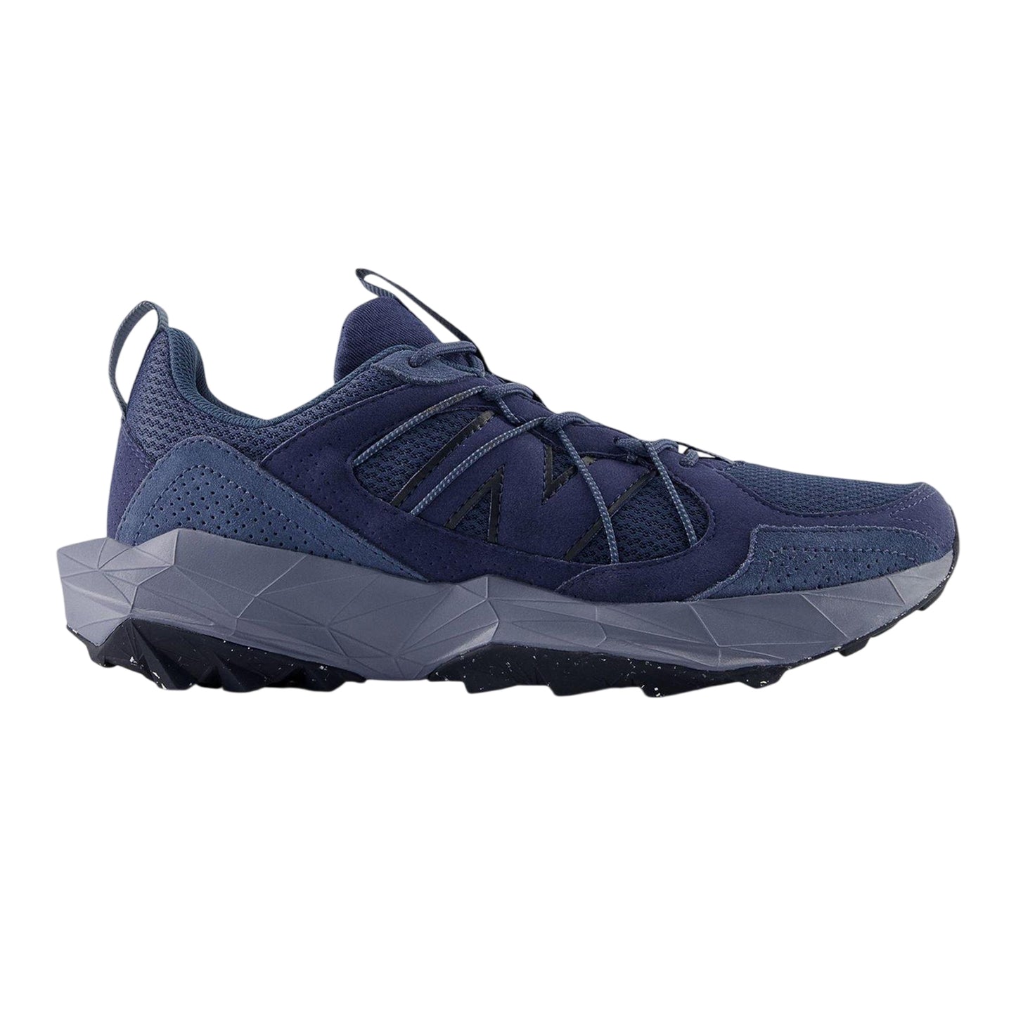 Angora-Navy - Back - New Balance Mens Tektrel S Suede Shoes
