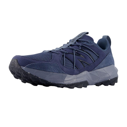 Angora-Navy - Front - New Balance Mens Tektrel S Suede Shoes