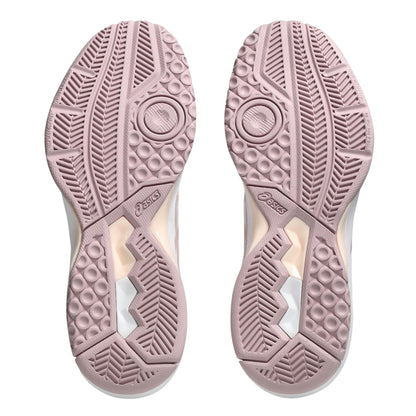 White - Pack Shot - Asics Womens-Ladies Task 4 Volleyball Shoes