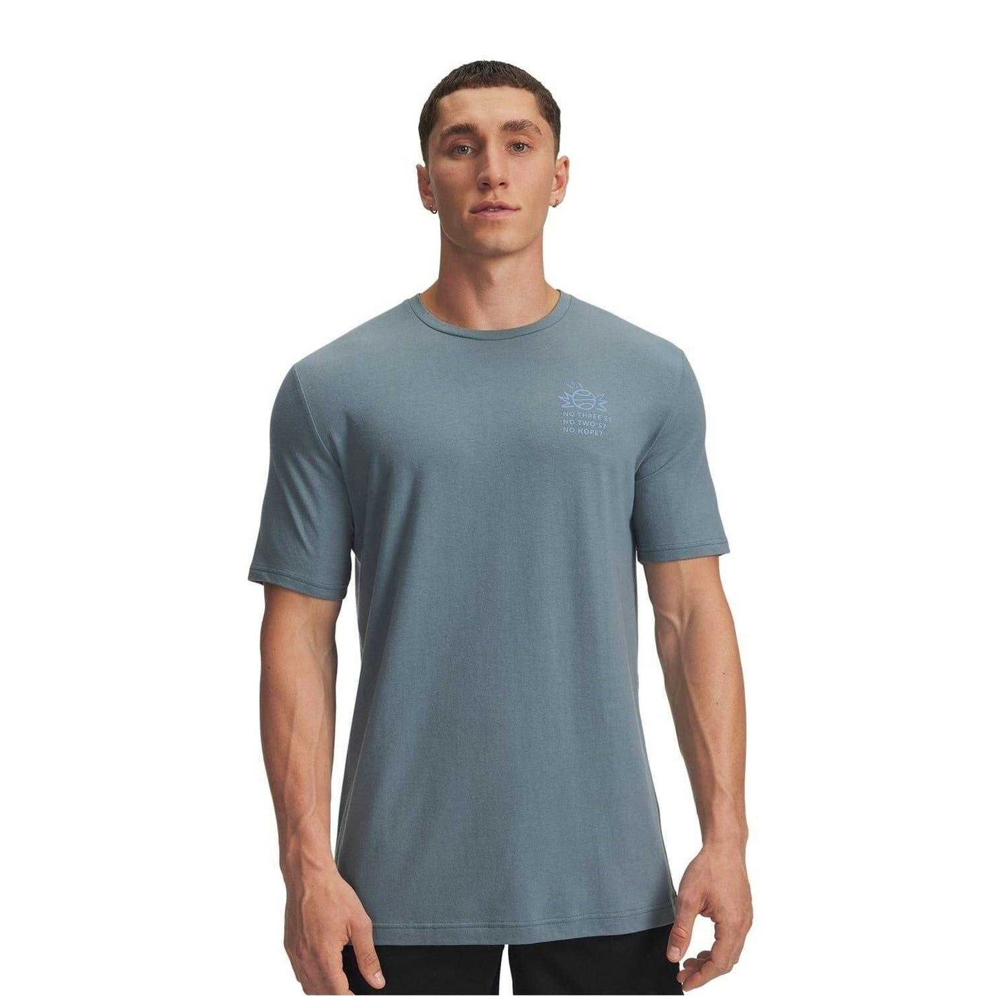 Jasper - Front - Under Armour Mens Basketball Loose Fit T-Shirt