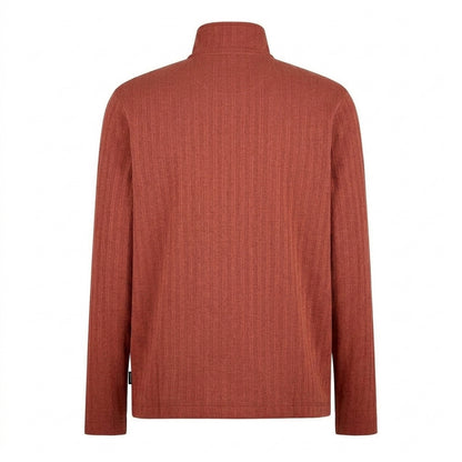 Dark Orange - Back - Ted Baker Unisex Adult Half Zip Regular Jumper