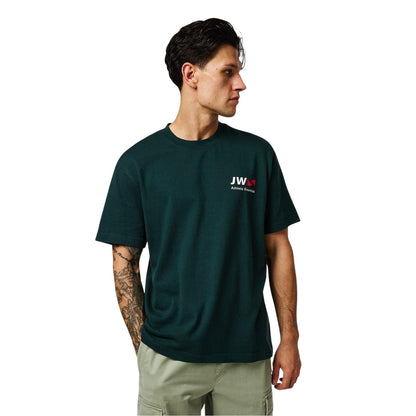 Evergreen - Lifestyle - Jack Wills Mens Back Print Crew Neck Regular T-Shirt