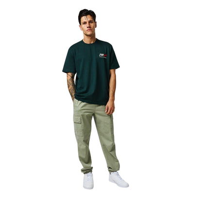 Evergreen - Pack Shot - Jack Wills Mens Back Print Crew Neck Regular T-Shirt