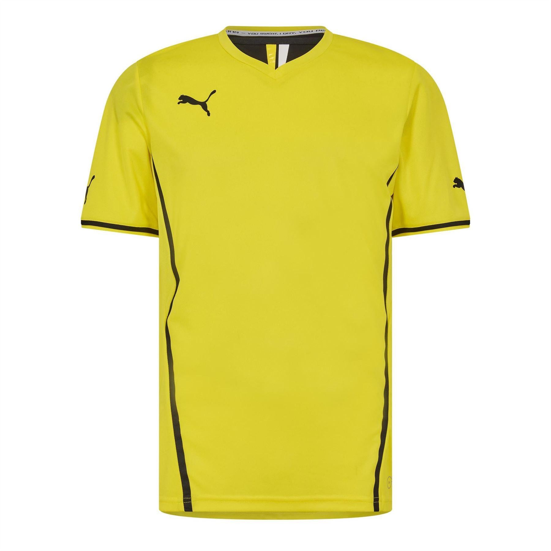 Yellow - Front - Puma Mens King Training T-Shirt