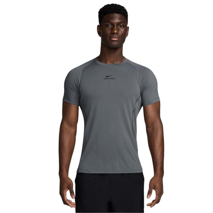Smoke Grey - Front - Nike Mens Pro Dri-FIT Fitted Top