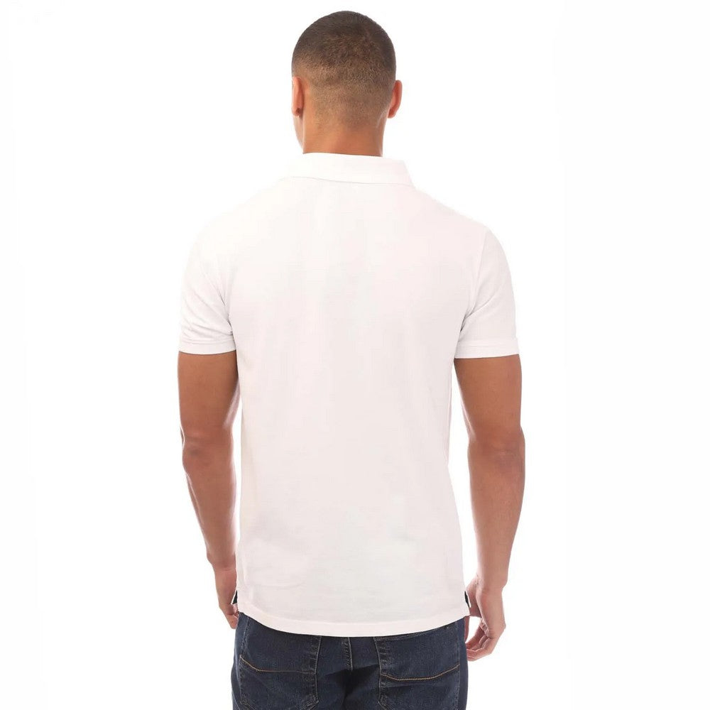 White - Back - Timberland Mens Merrymee River Polo Shirt