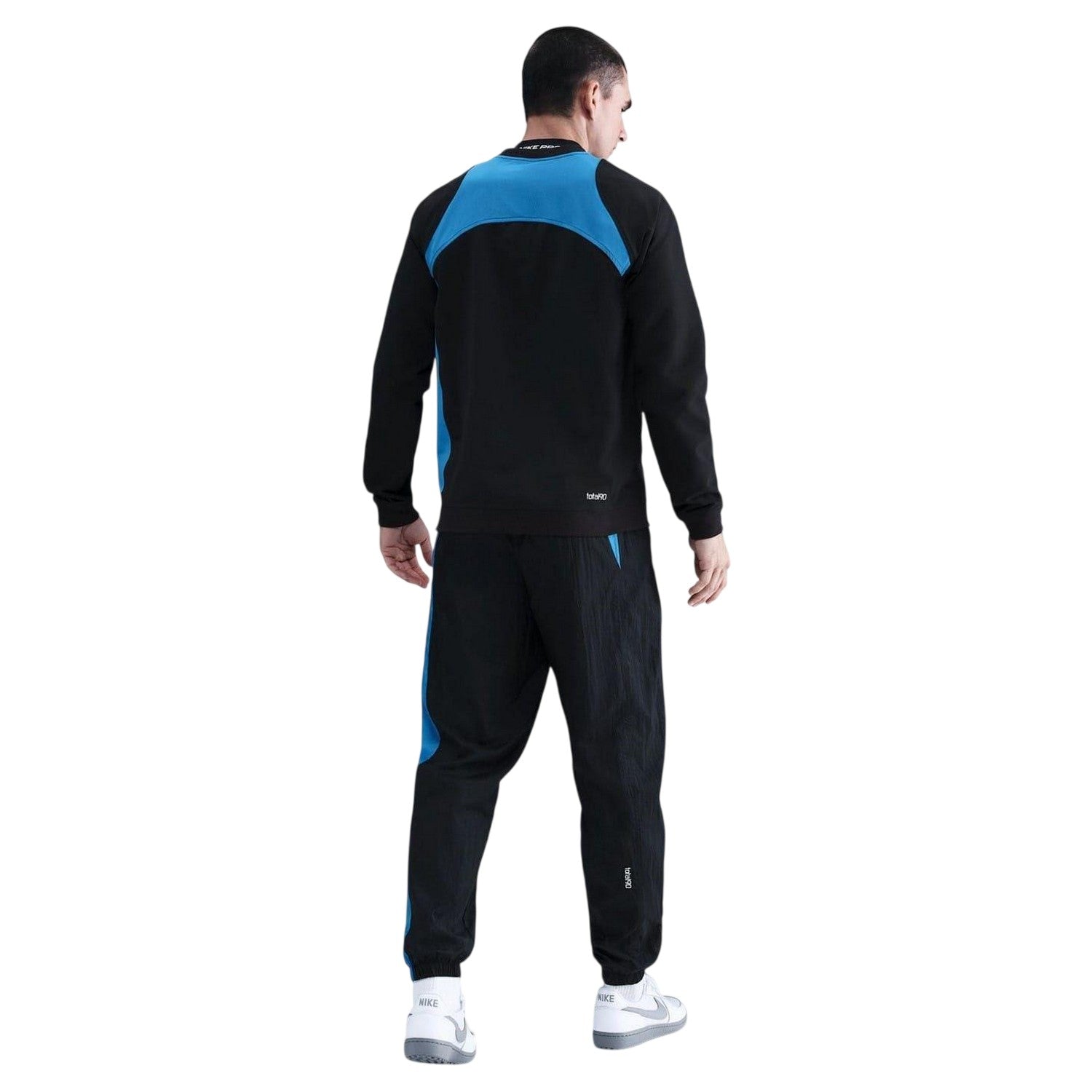 Black-Blue - Lifestyle - Nike Unisex Adult Third Long-Sleeved Training Sweatshirt
