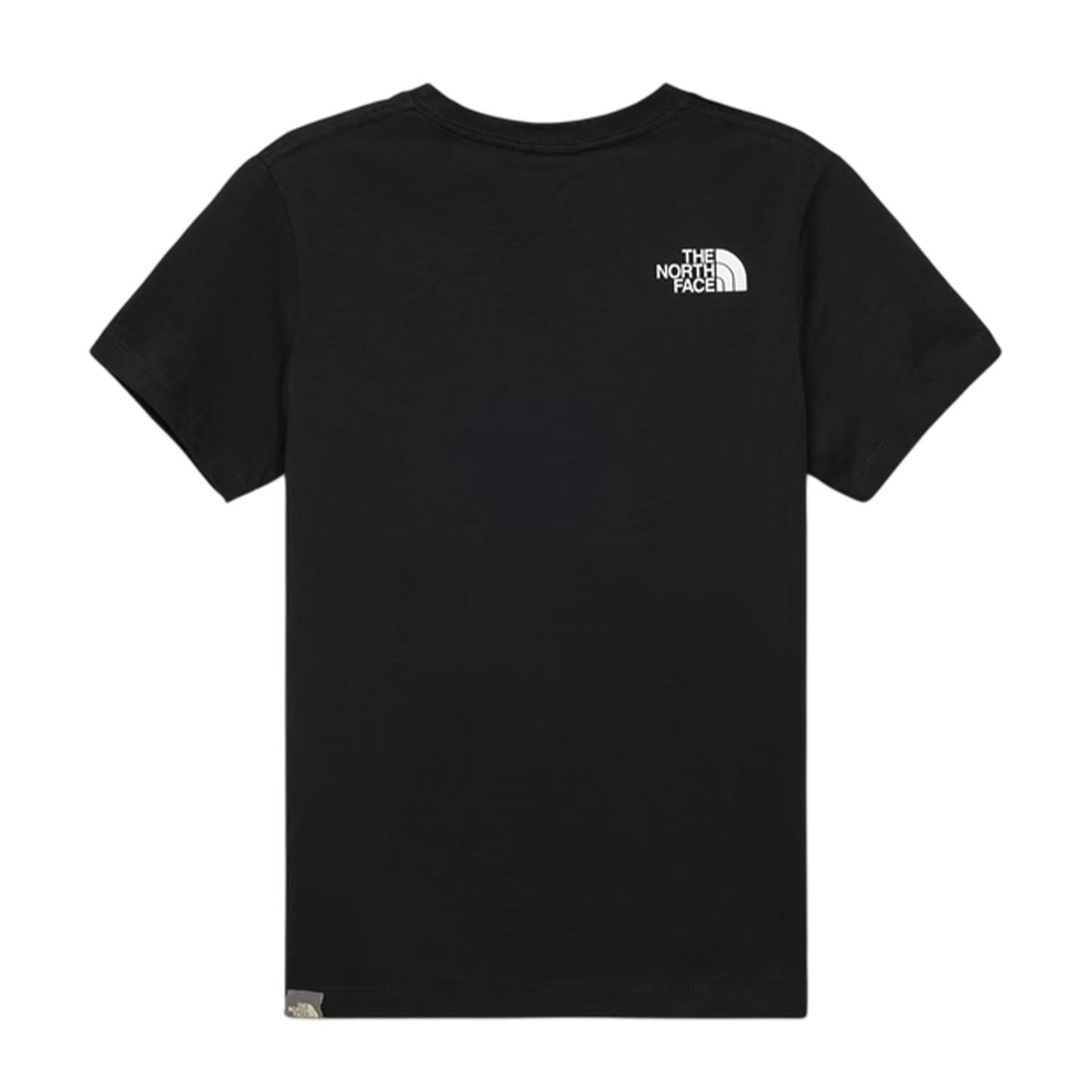 Black - Back - The North Face Childrens-Kids QTM Mountain Regular T-Shirt