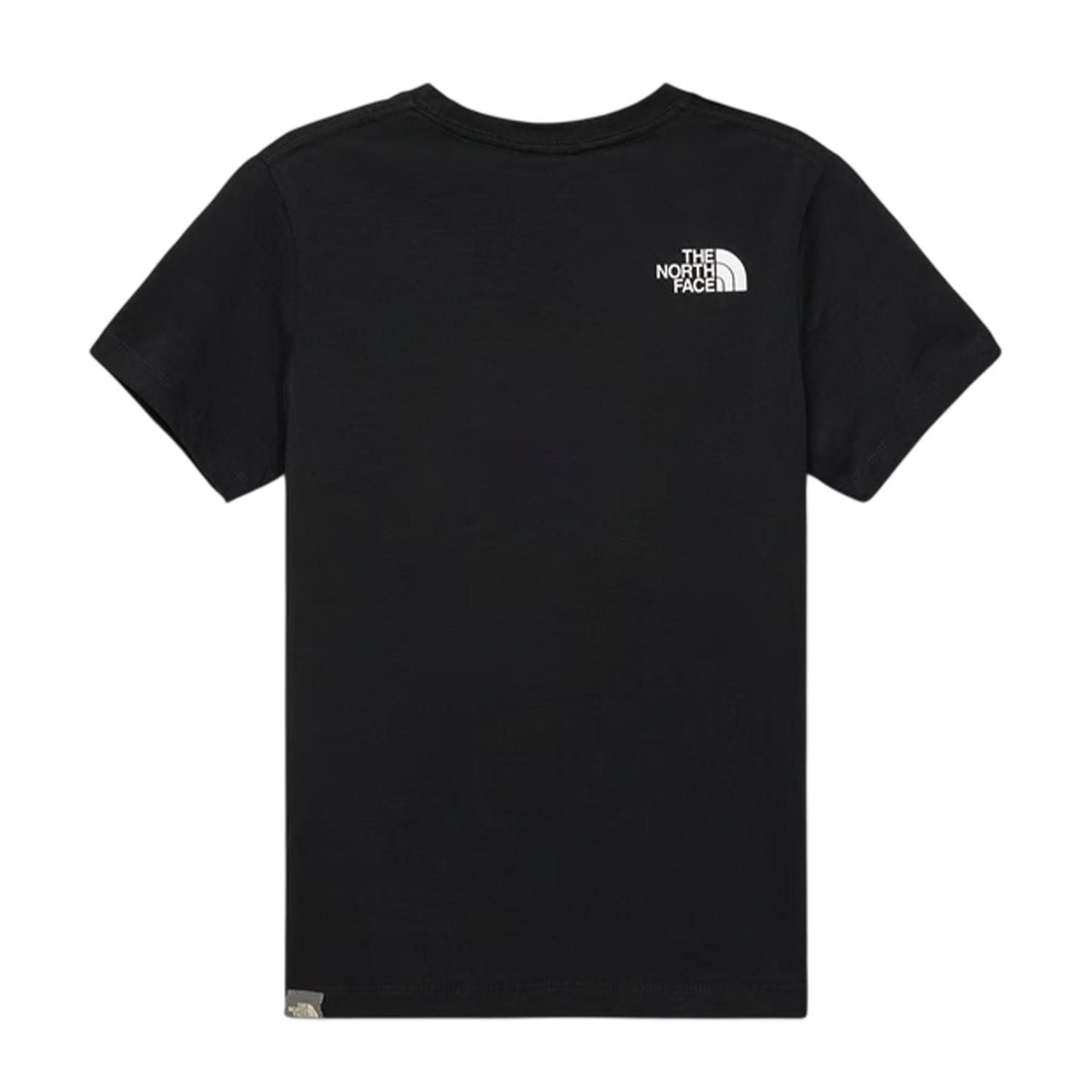 Black - Back - The North Face Childrens-Kids QTM Mountain Regular T-Shirt